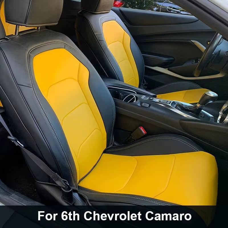 2016 - 2024 CAMARO LEATHER SEAT COVERS