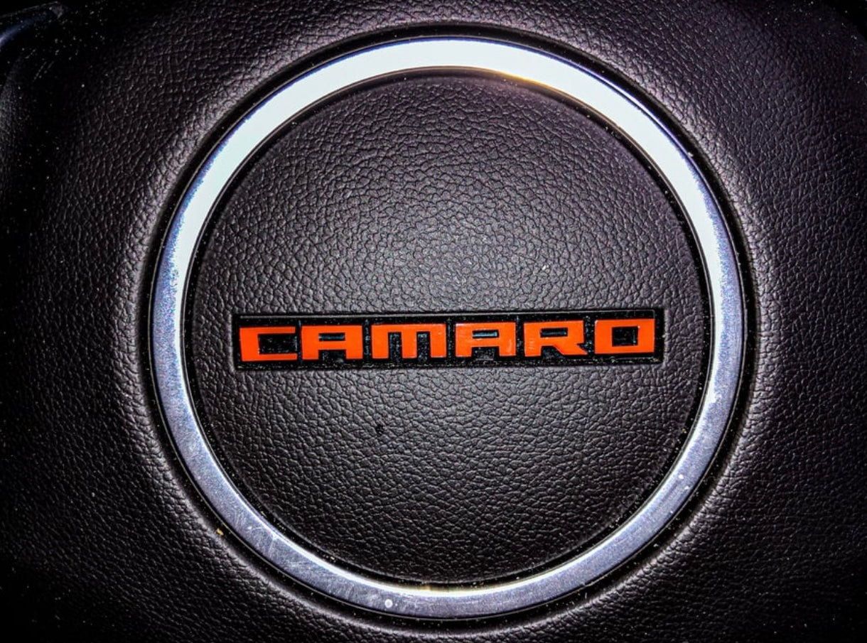 CAMARO STEERING WHEEL OVERLAY VINYL