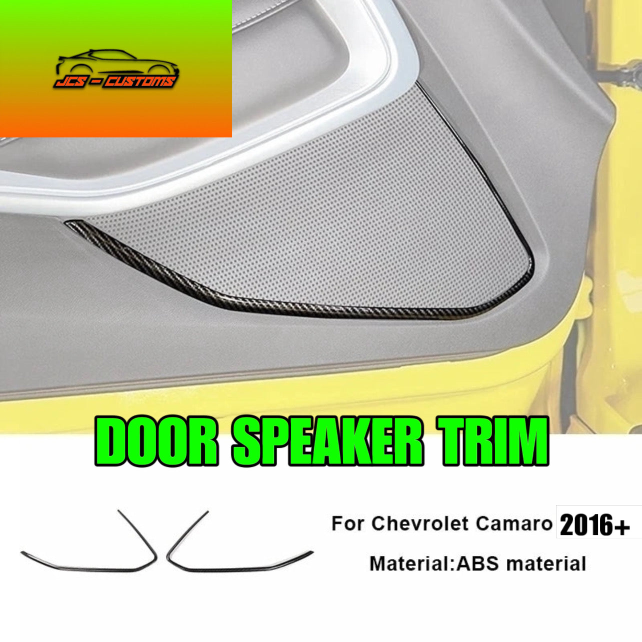 6TH GEN CAMARO CARBON FIBER INTERIOR PIECES
