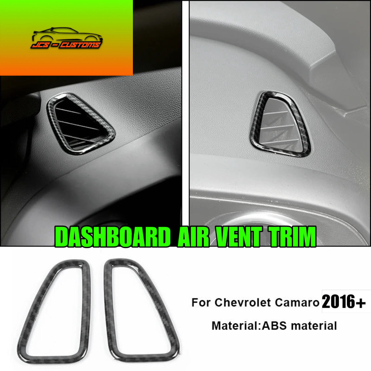 6TH GEN CAMARO CARBON FIBER INTERIOR PIECES