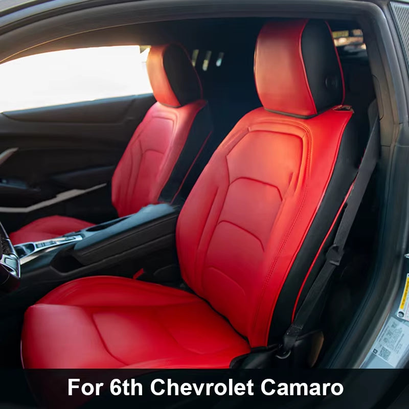 2016 - 2024 CAMARO LEATHER SEAT COVERS