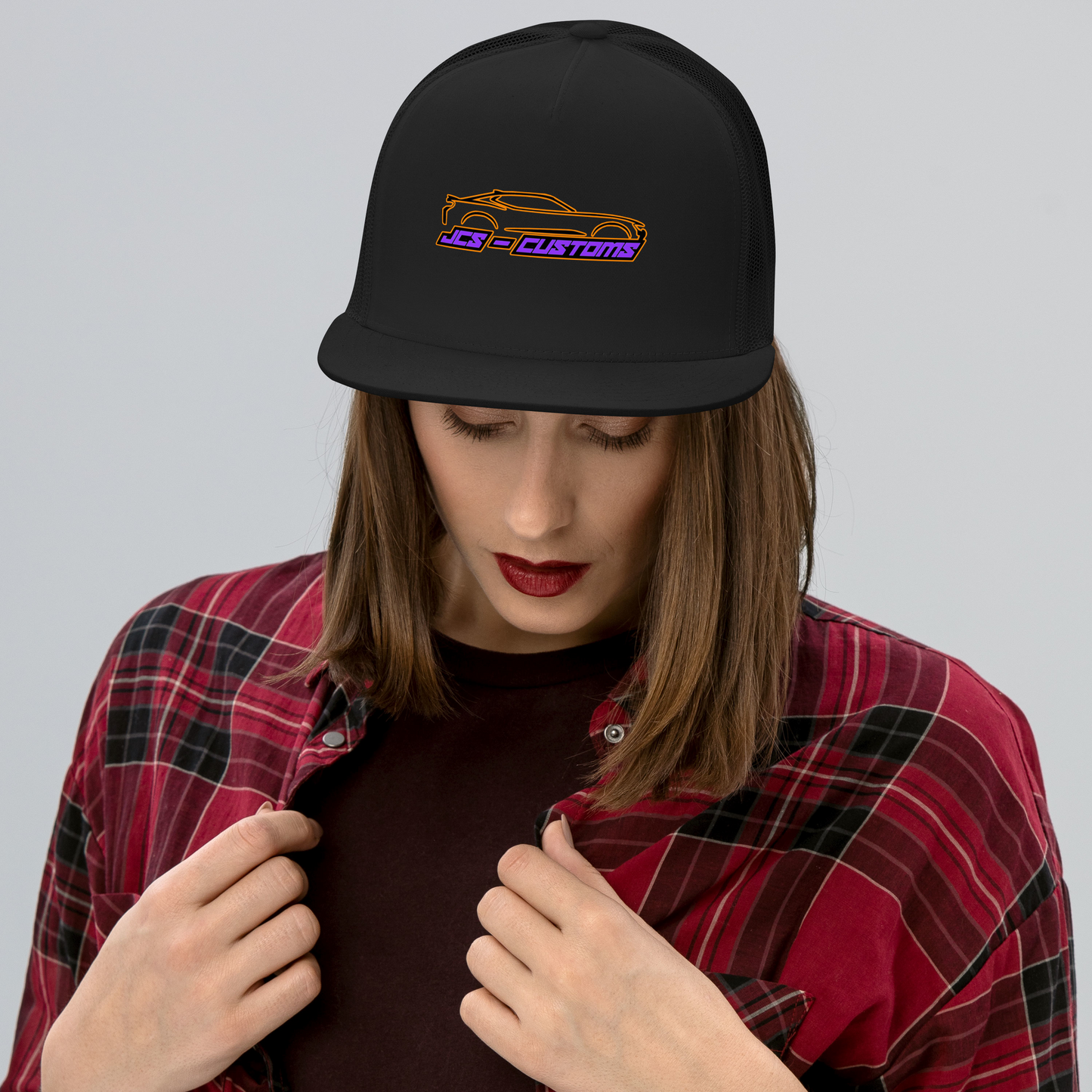 JCS - CUSTOMS HALLOWEEN THEMED TRUCKER HAT *LIMITED EDITION*
