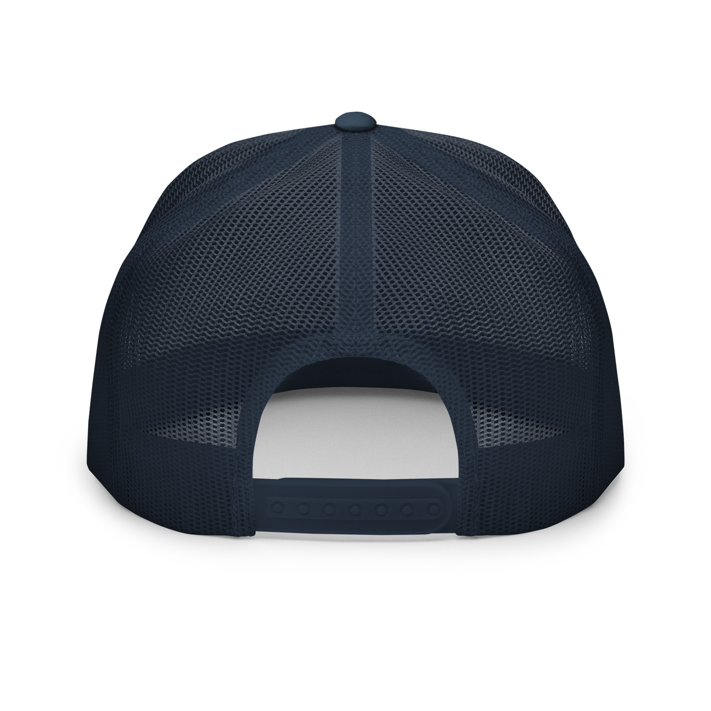 MUSTANG LOGO AND SCRIPT TRUCKER HAT