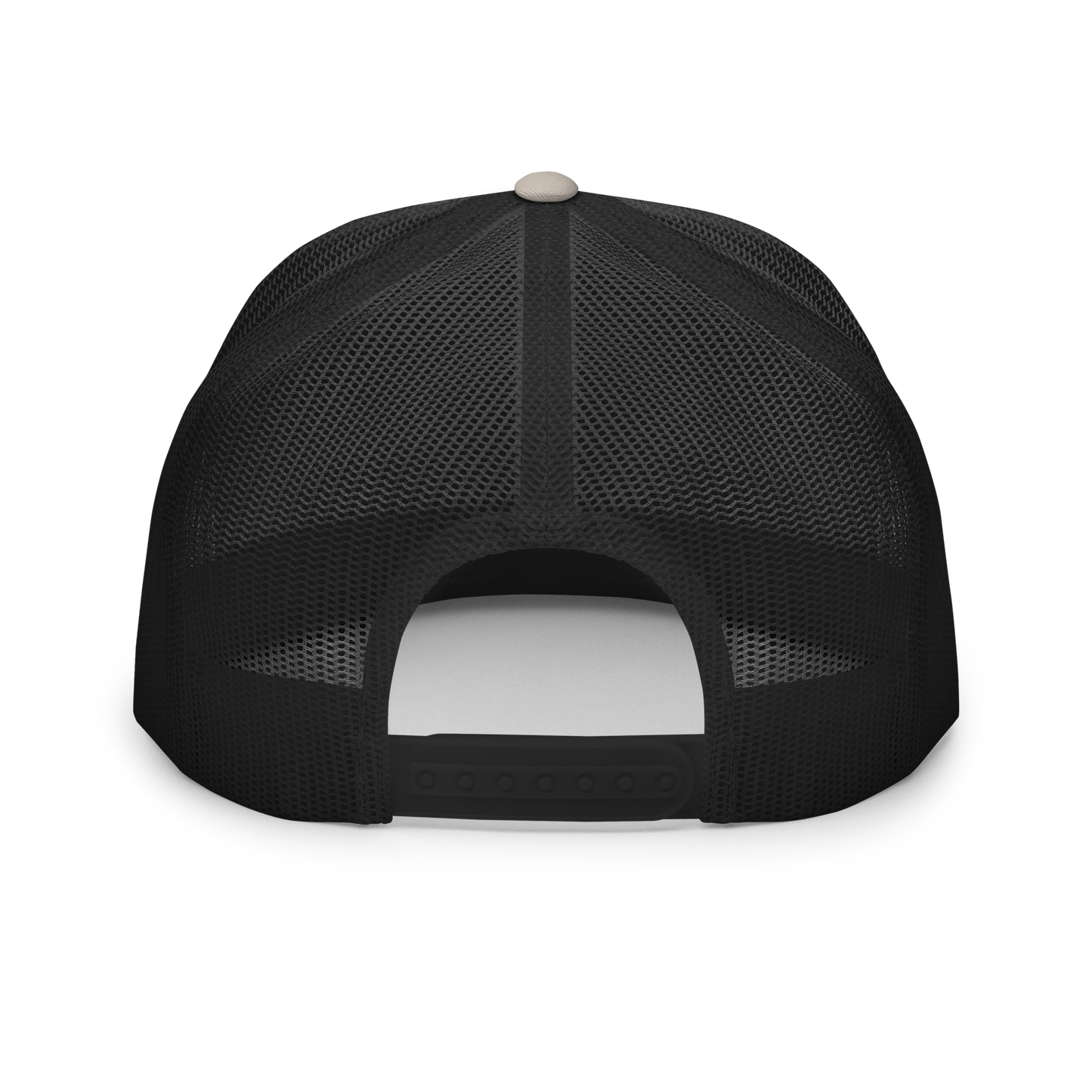 MUSTANG LOGO AND SCRIPT TRUCKER HAT