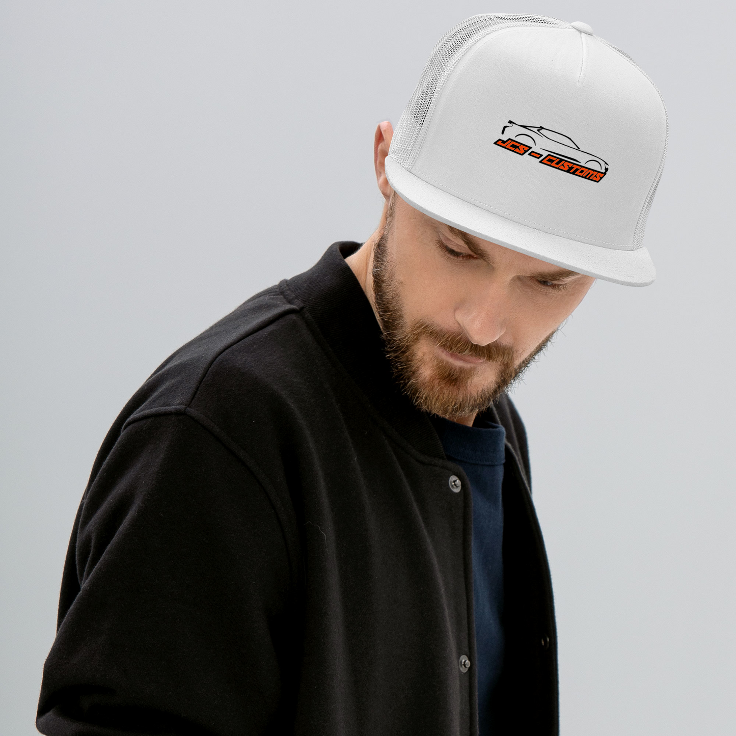 JCS - CUSTOMS LOGO TRUCKER HAT