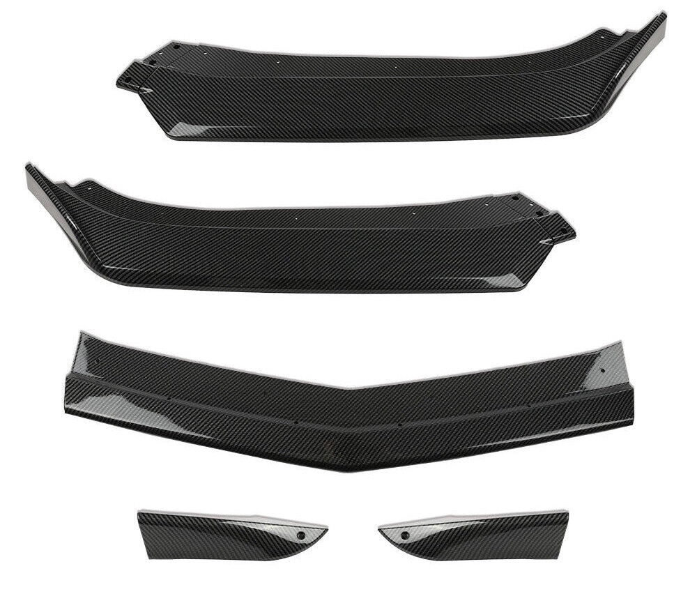 2016 - 2024 CAMARO CARBON FIBER PRINT 1LE SPLITTER | 3 PIECE