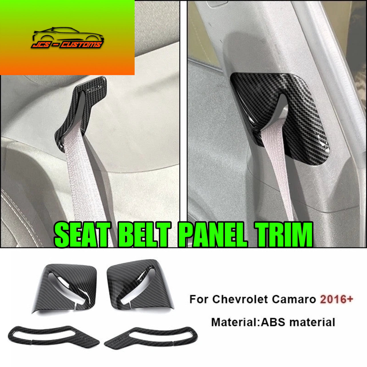 6TH GEN CAMARO CARBON FIBER INTERIOR PIECES