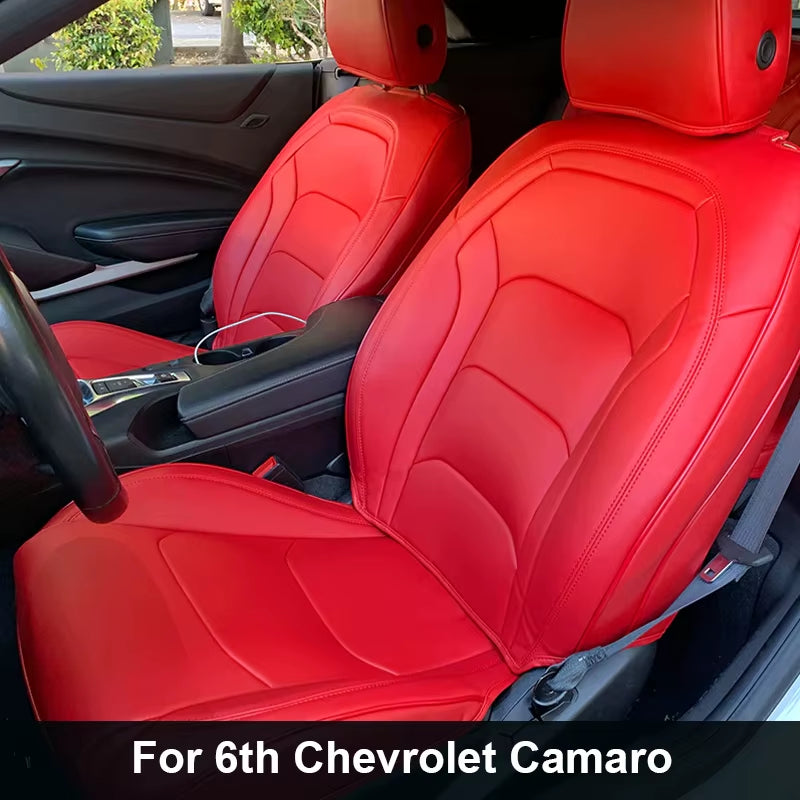 2016 - 2024 CAMARO LEATHER SEAT COVERS