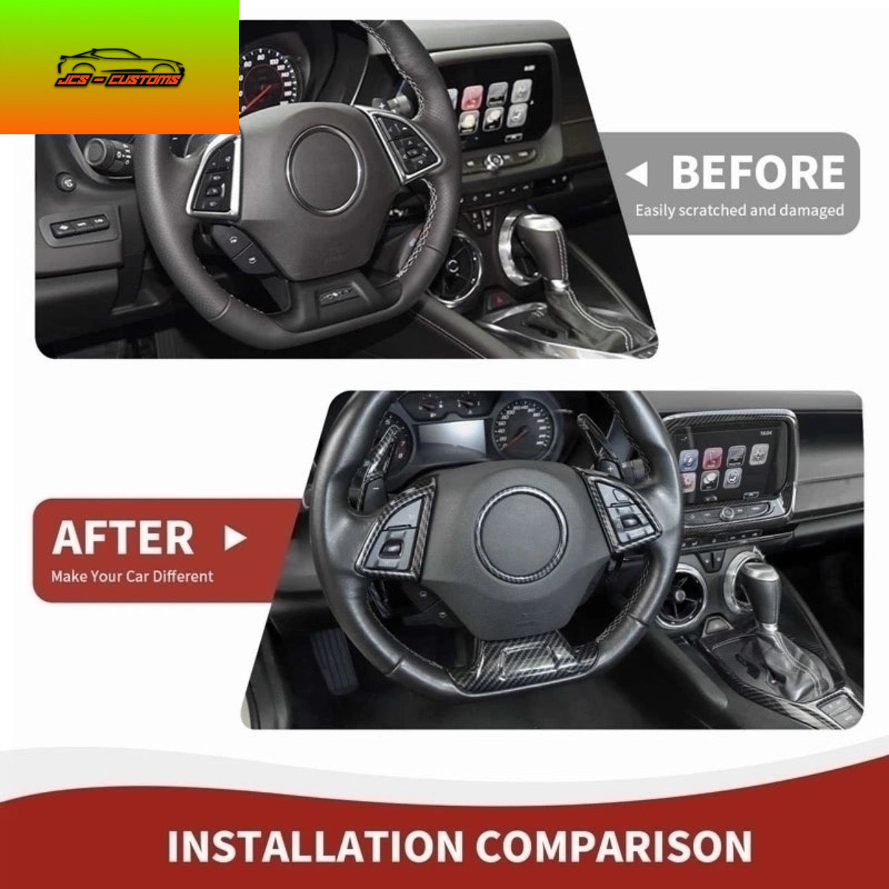 6TH GEN CAMARO CARBON FIBER INTERIOR PIECES