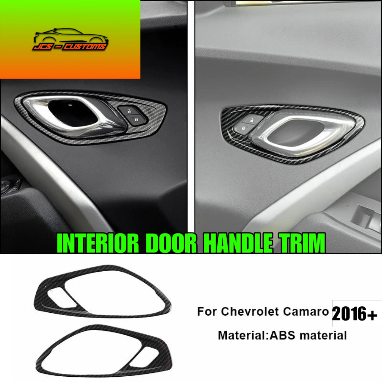 6TH GEN CAMARO CARBON FIBER INTERIOR PIECES