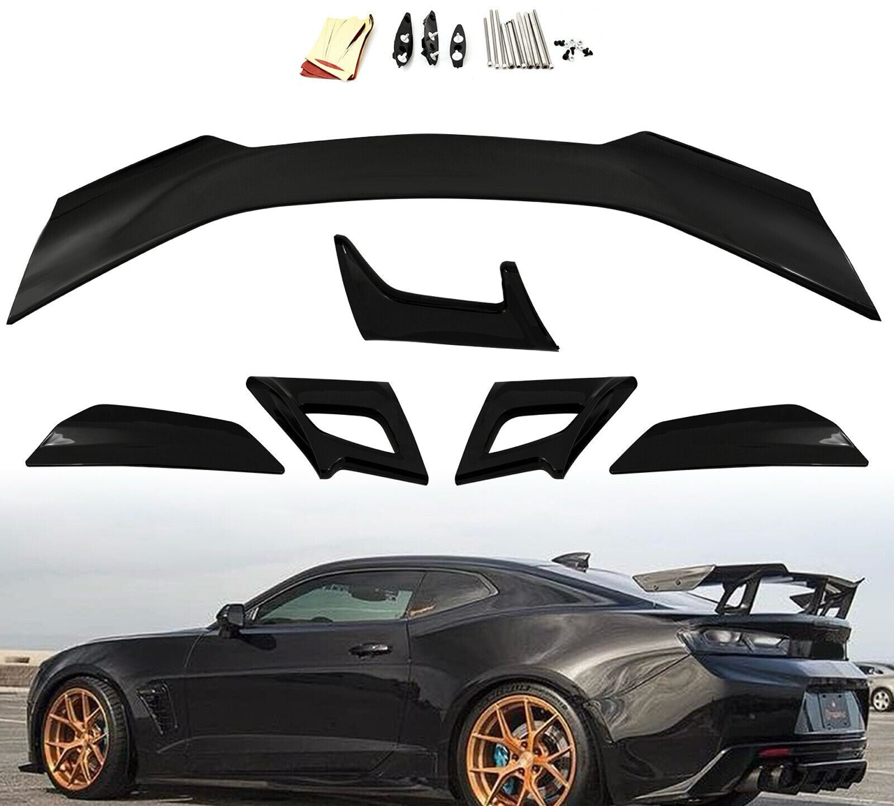 CHEVY CAMARO ZL1 1LE STYLE SPOILER | 2016 - 2024 CAMARO MODELS
