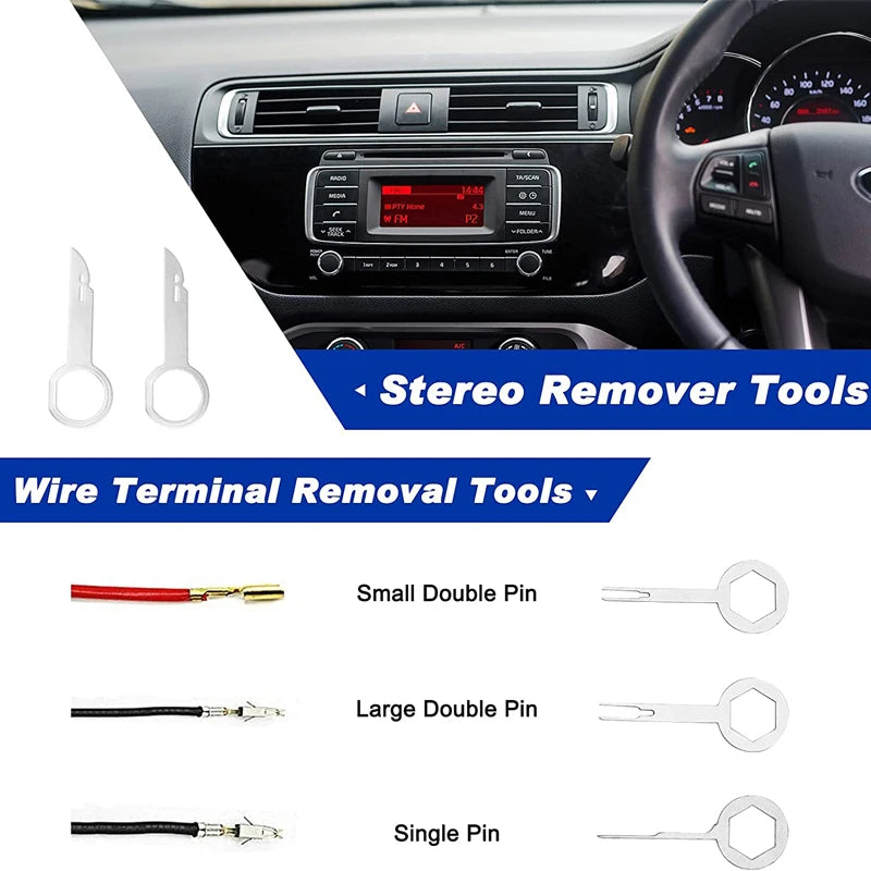 CAR PANEL REMOVAL KIT | WIRE TERMINAL REMOVAL TOOLS