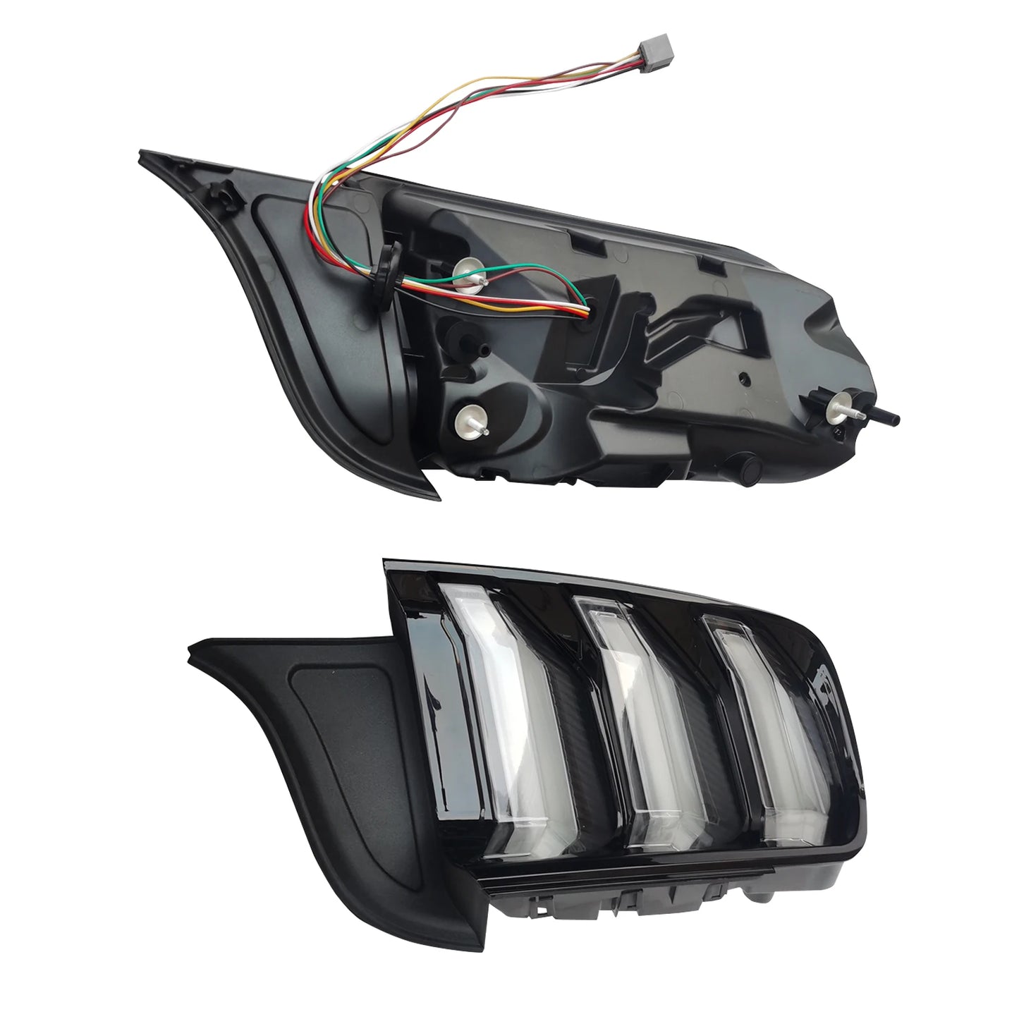 2015 – 2023 MUSTANG CLEAR EURO LED SEQUENTIAL TAIL LIGHTS