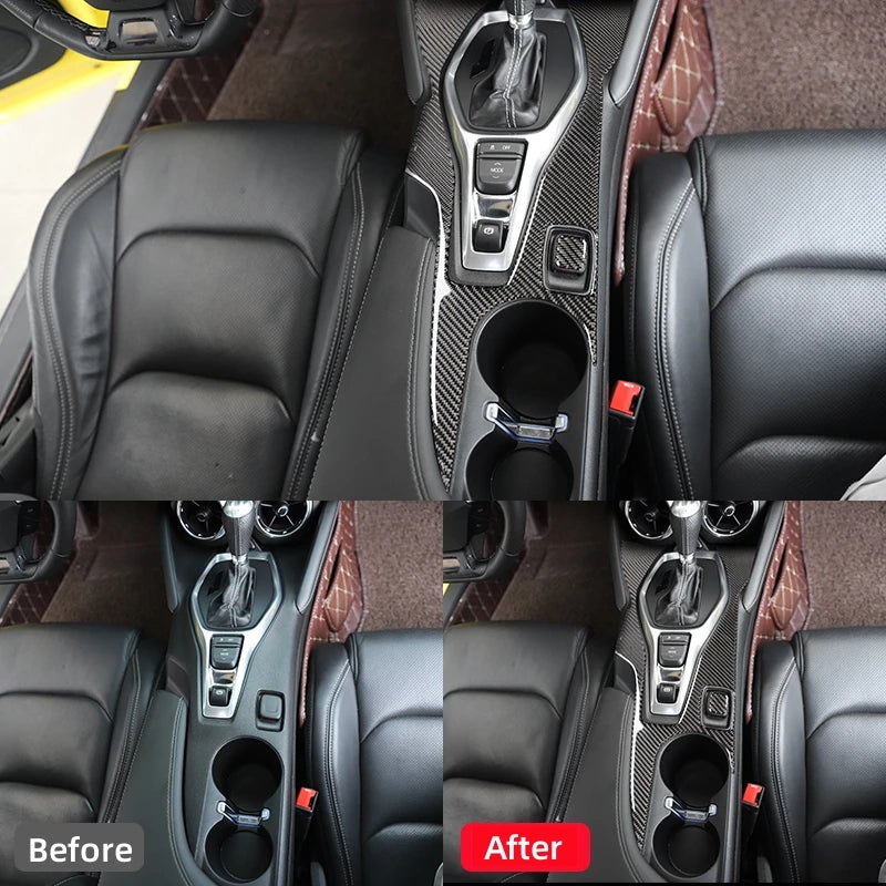 2016 - 2024 CAMARO CARBON FIBER CENTER CONSOLE OVERLAY