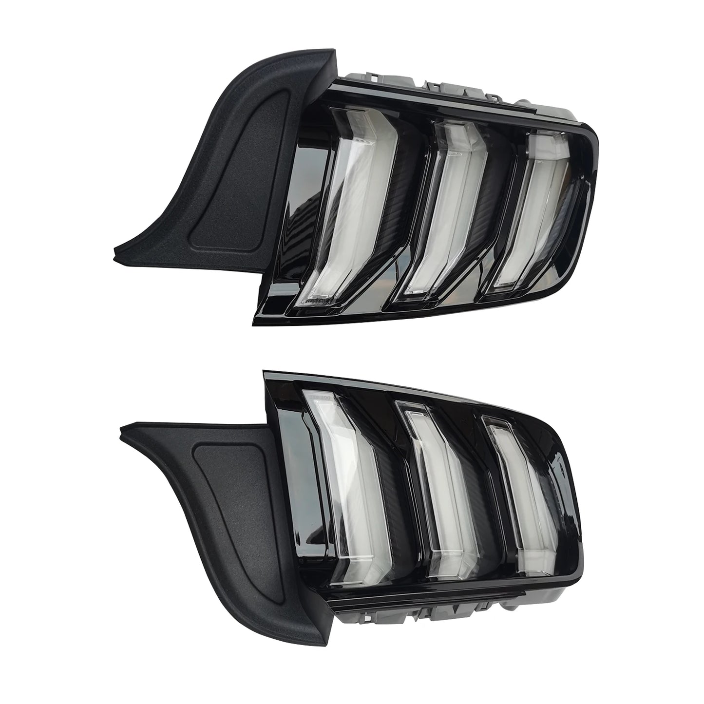 2015 – 2023 MUSTANG CLEAR EURO LED SEQUENTIAL TAIL LIGHTS