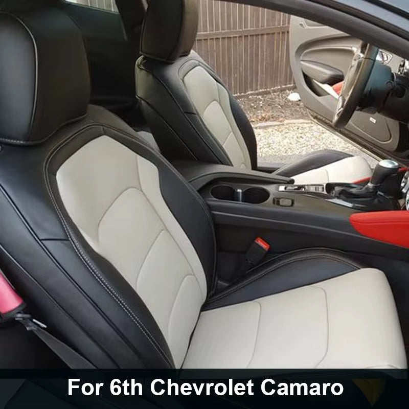 2016 - 2024 CAMARO LEATHER SEAT COVERS