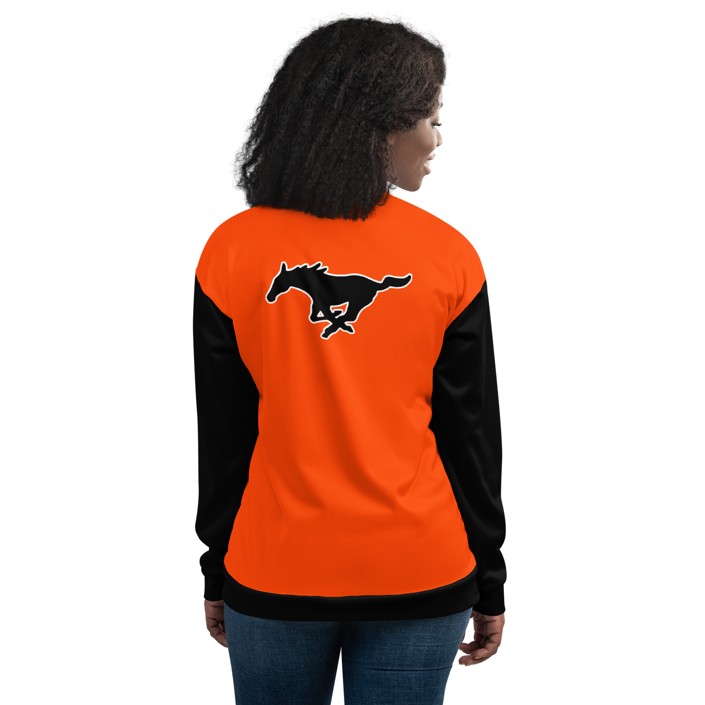 MUSTANG LOGO UNISEX BOMBER JACKET *LIMITED EDITION*