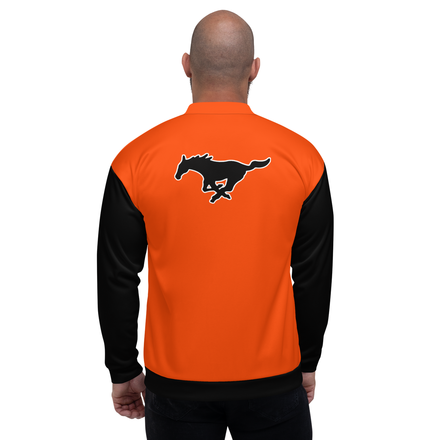MUSTANG LOGO UNISEX BOMBER JACKET *LIMITED EDITION*