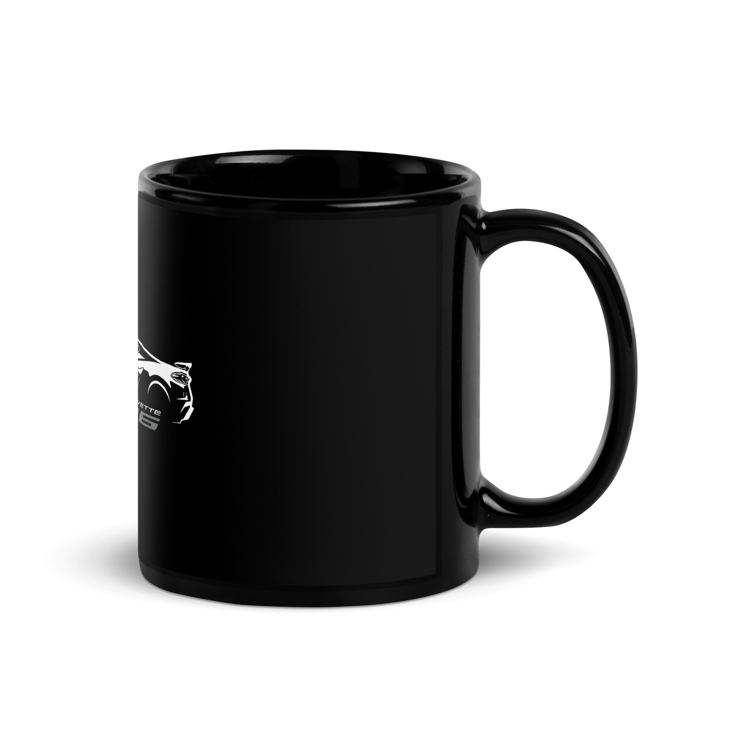 C8 CORVETTE Z06 BLACK GLOSSY MUG
