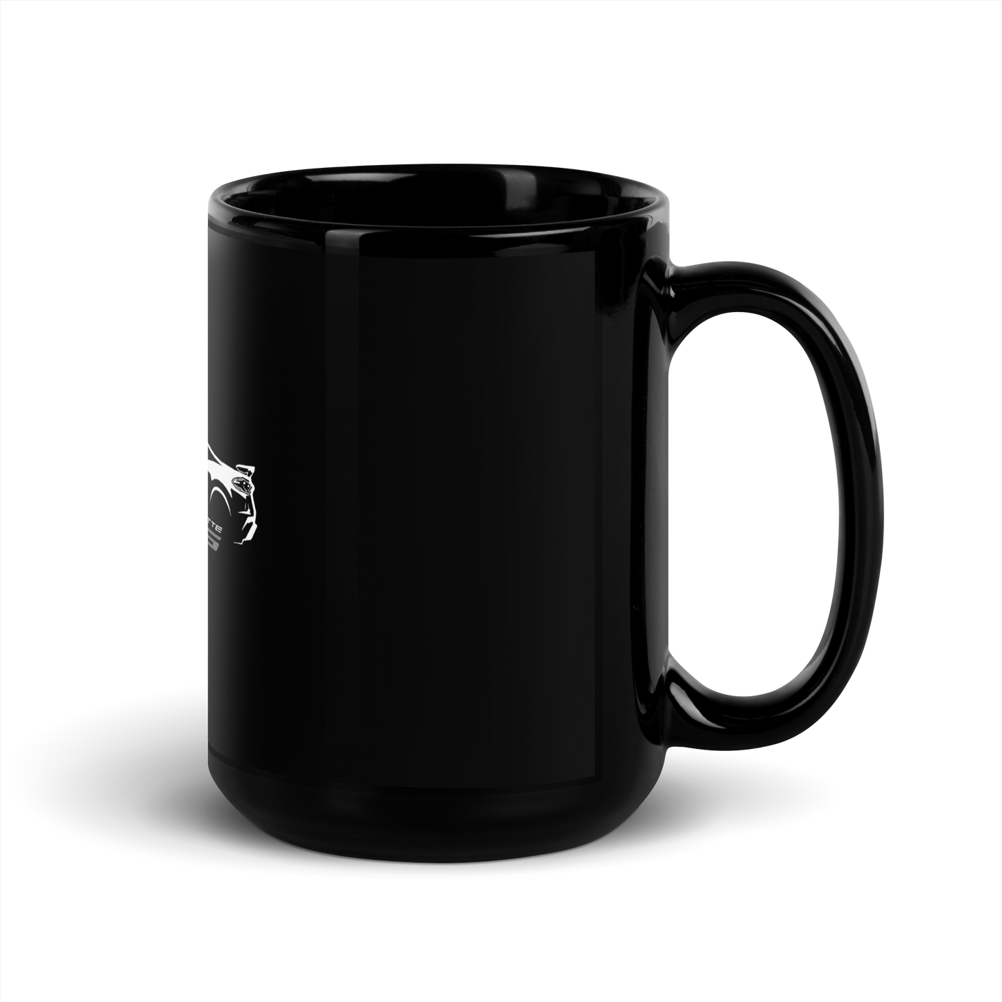 C8 CORVETTE Z06 BLACK GLOSSY MUG