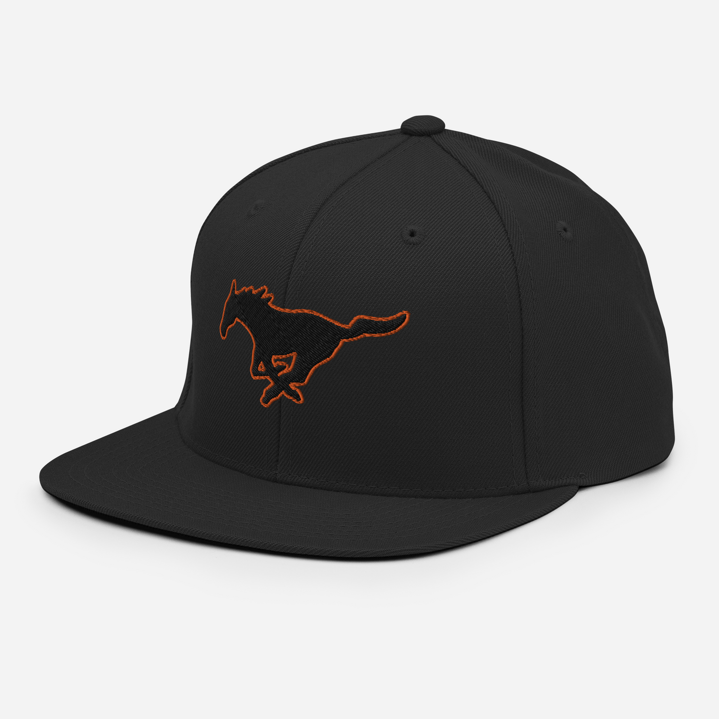 MUSTANG LOGO SNAPBACK HAT
