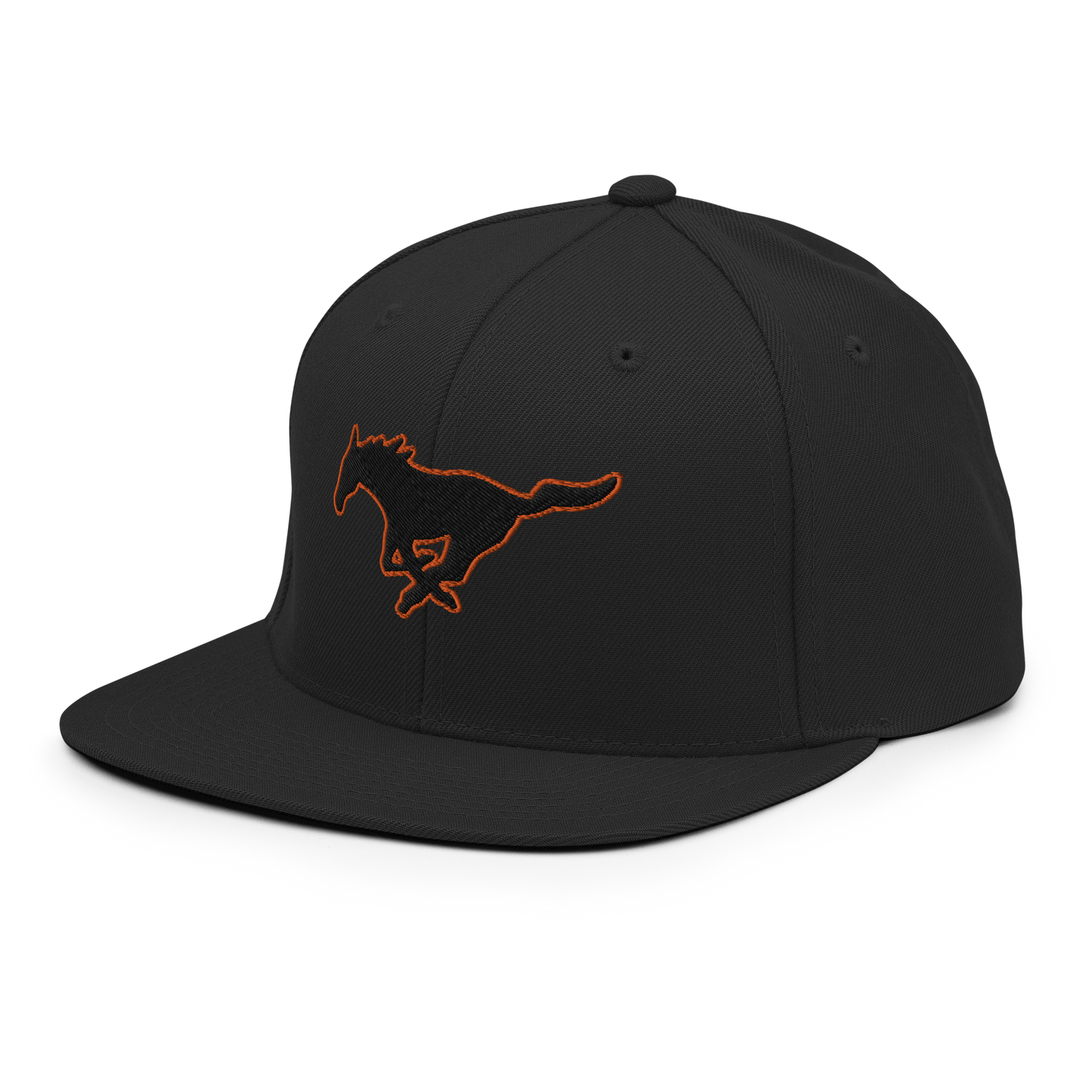 MUSTANG LOGO SNAPBACK HAT