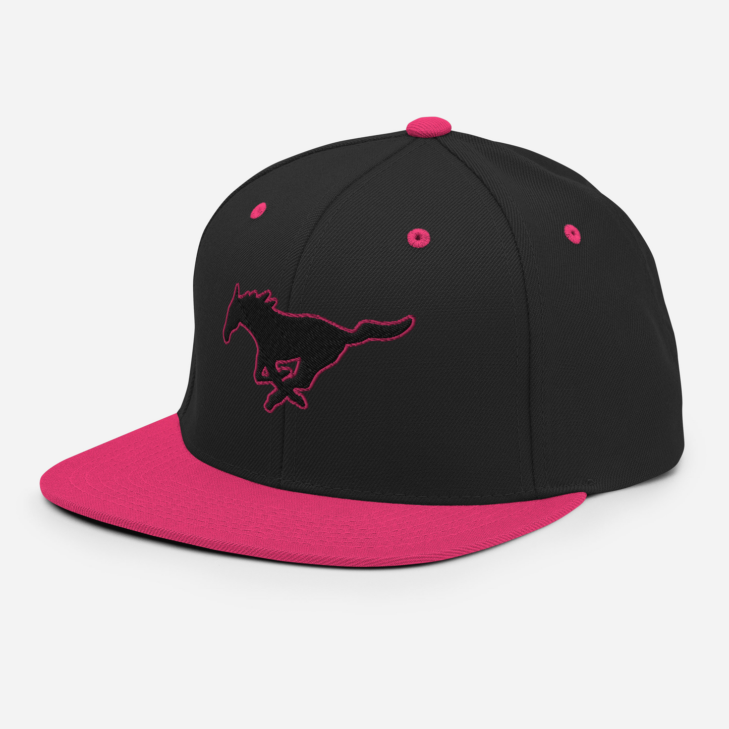 MUSTANG LOGO SNAPBACK HAT