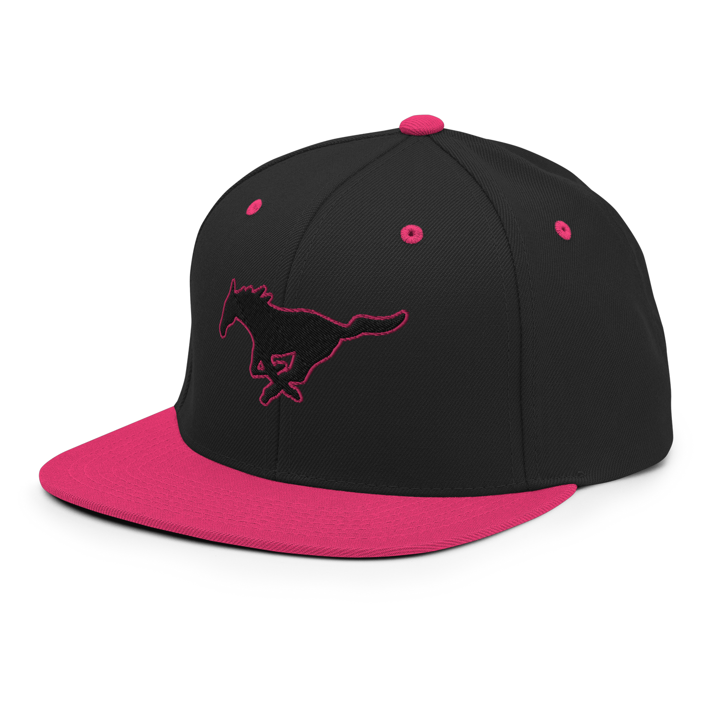 MUSTANG LOGO SNAPBACK HAT