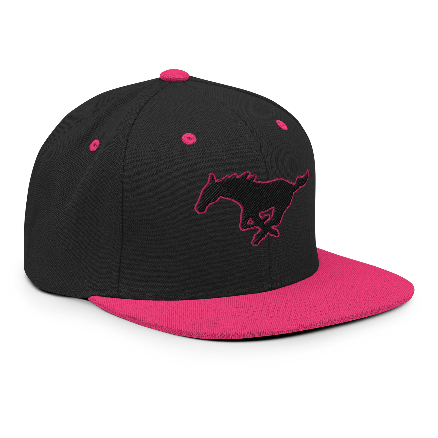MUSTANG LOGO SNAPBACK HAT