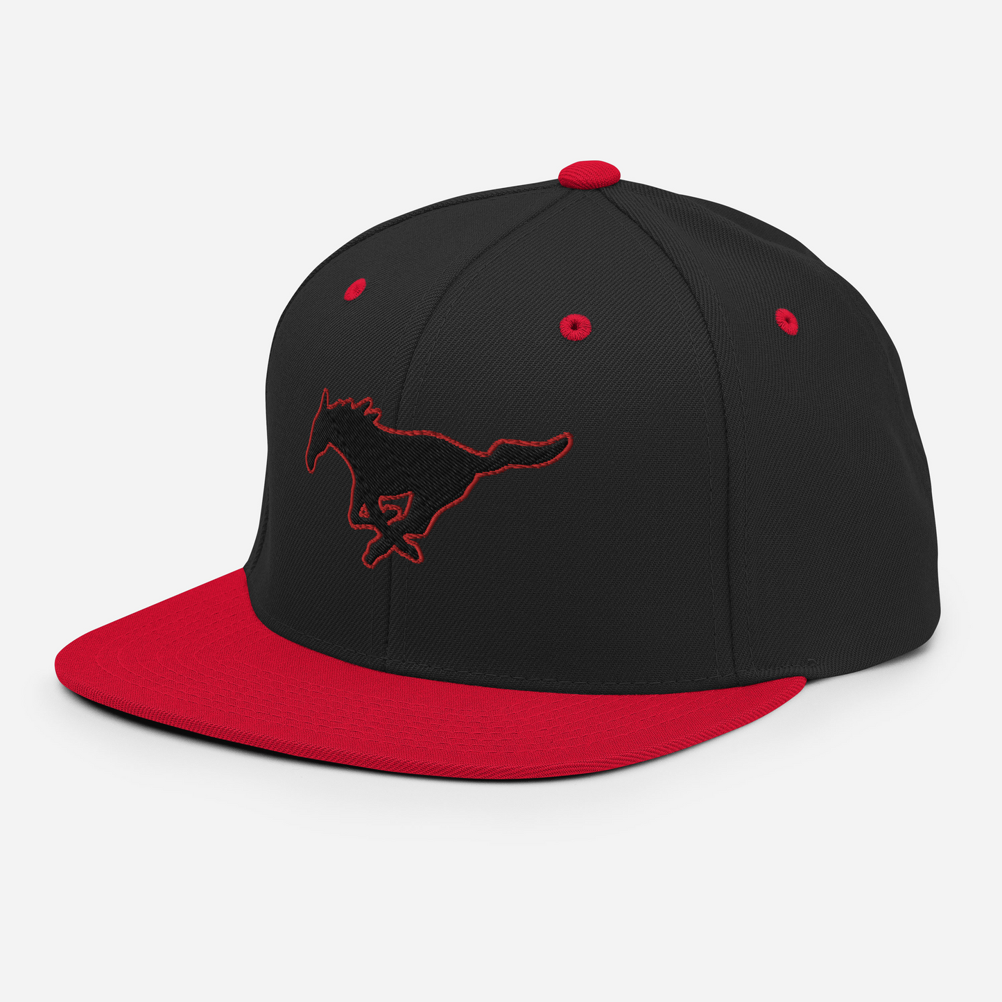 MUSTANG LOGO SNAPBACK HAT