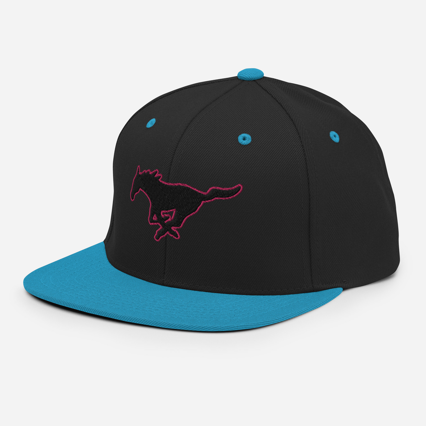 MUSTANG LOGO SNAPBACK HAT