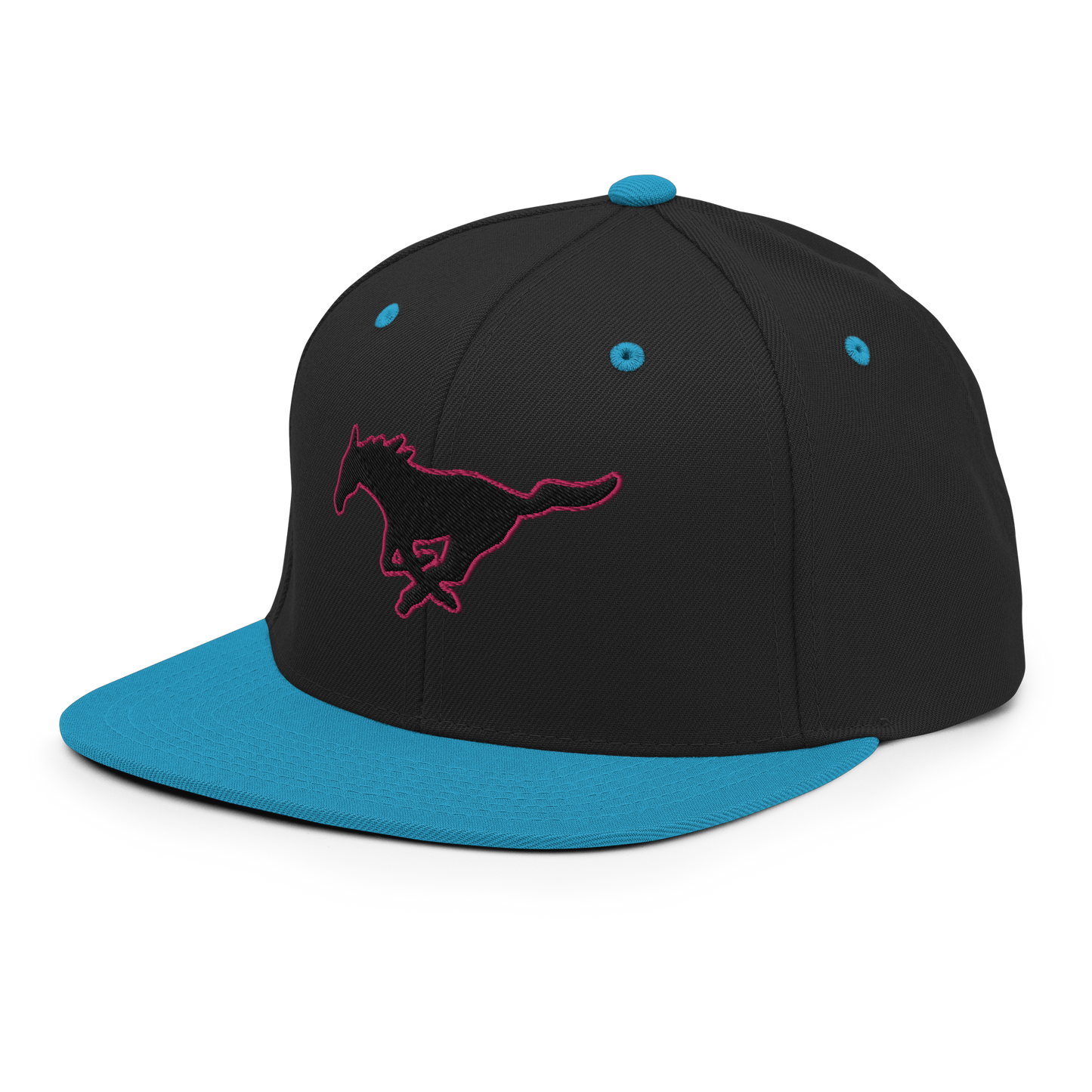 MUSTANG LOGO SNAPBACK HAT