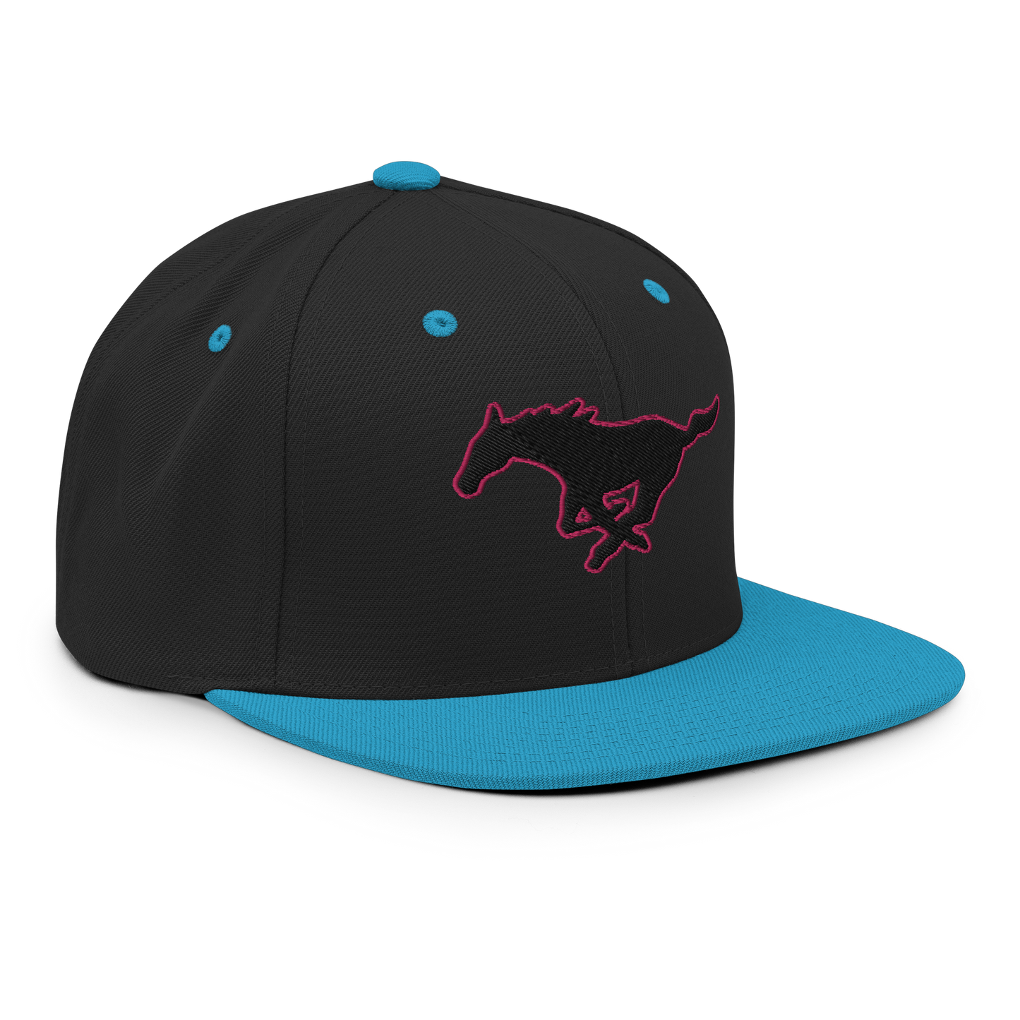 MUSTANG LOGO SNAPBACK HAT