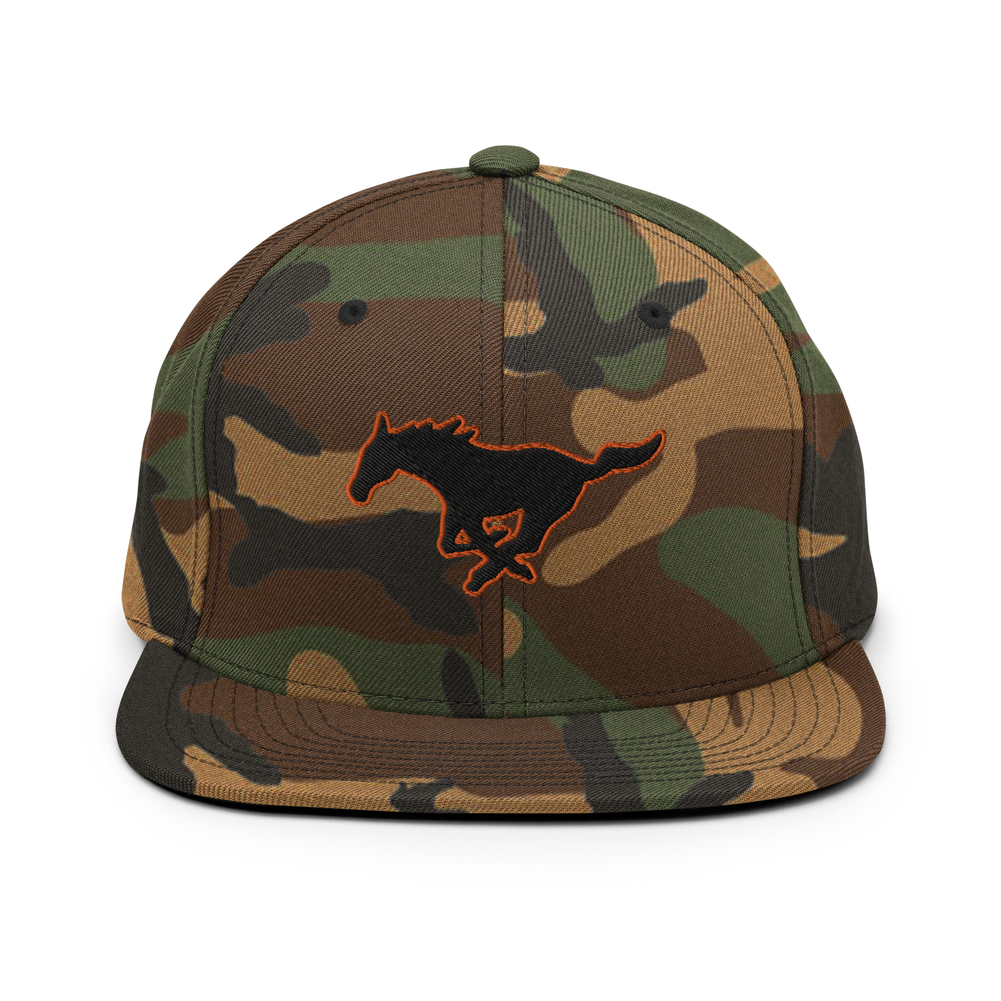 MUSTANG LOGO SNAPBACK HAT