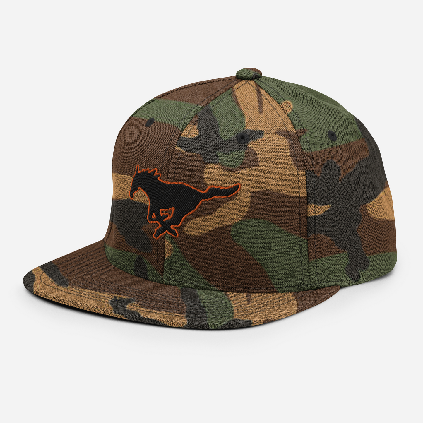 MUSTANG LOGO SNAPBACK HAT