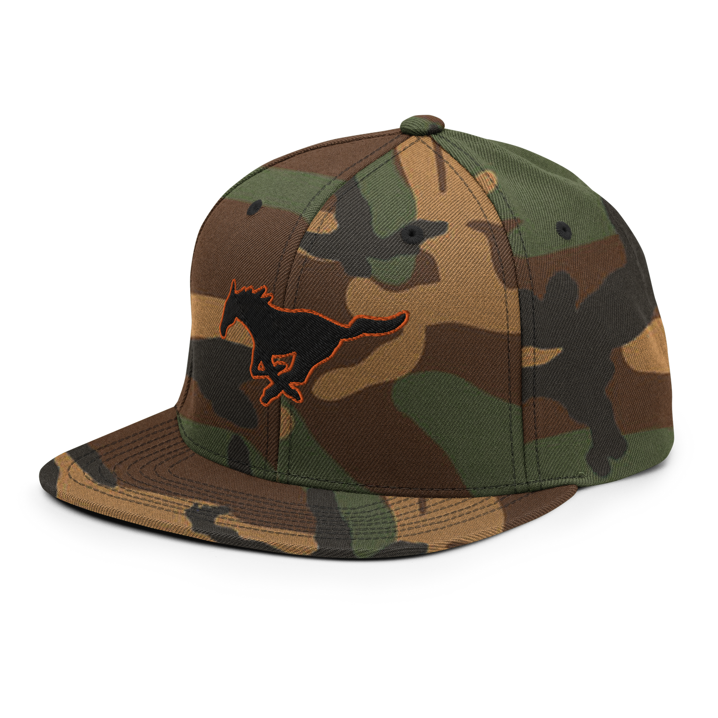 MUSTANG LOGO SNAPBACK HAT