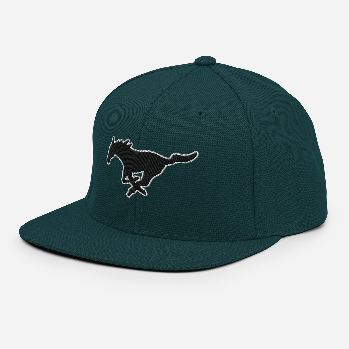 MUSTANG LOGO SNAPBACK HAT