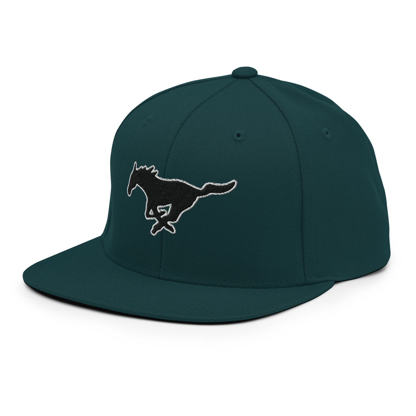 MUSTANG LOGO SNAPBACK HAT