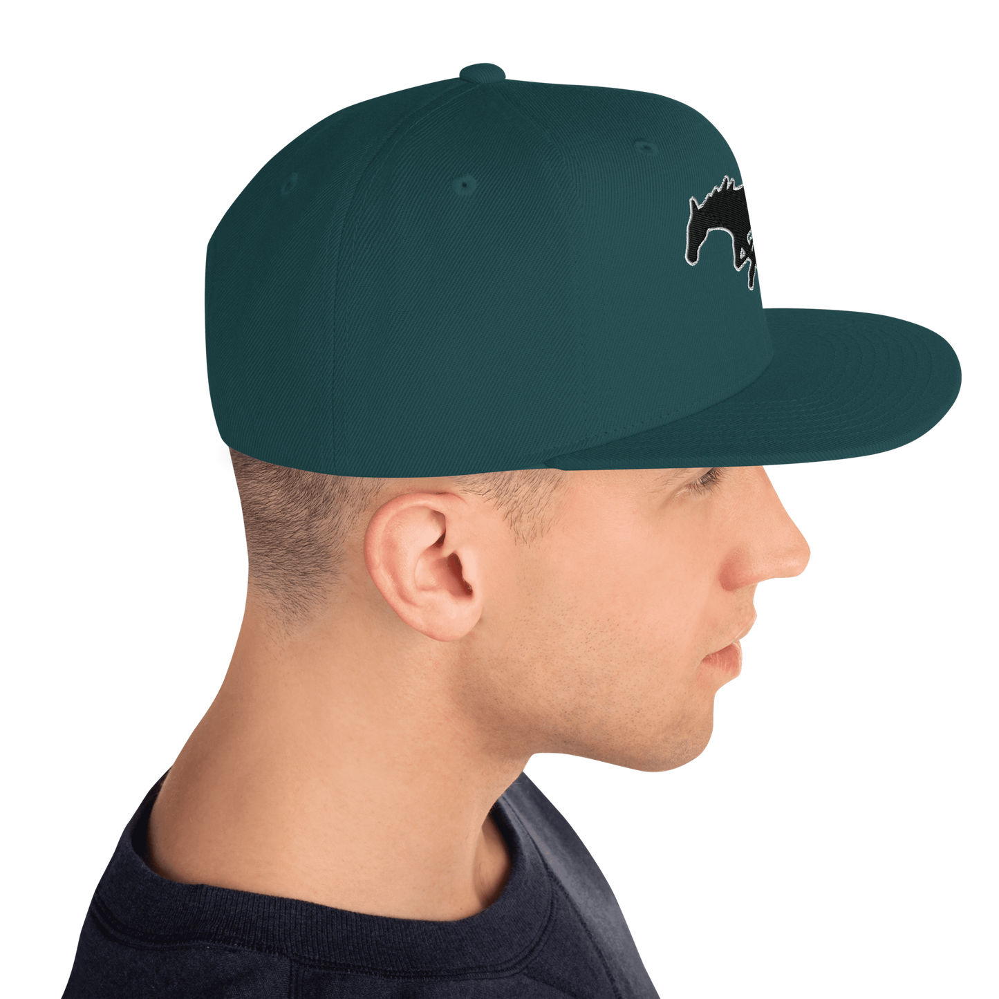 MUSTANG LOGO SNAPBACK HAT