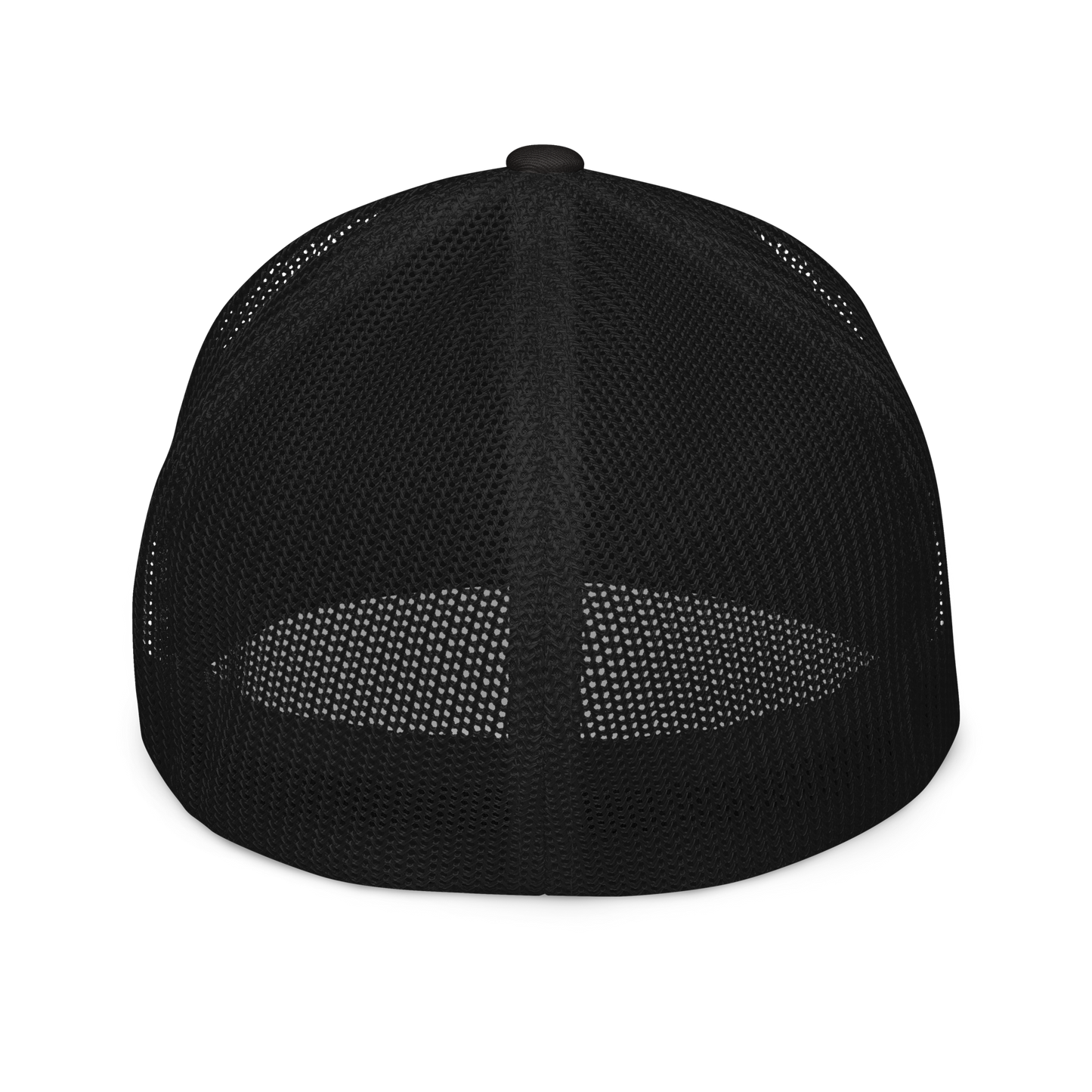MUSTANG LOGO CLOSED-BACK TRUCKER HAT