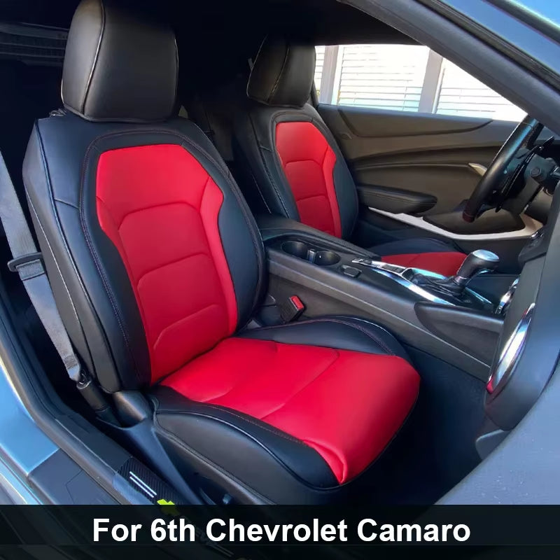 2016 - 2024 CAMARO LEATHER SEAT COVERS