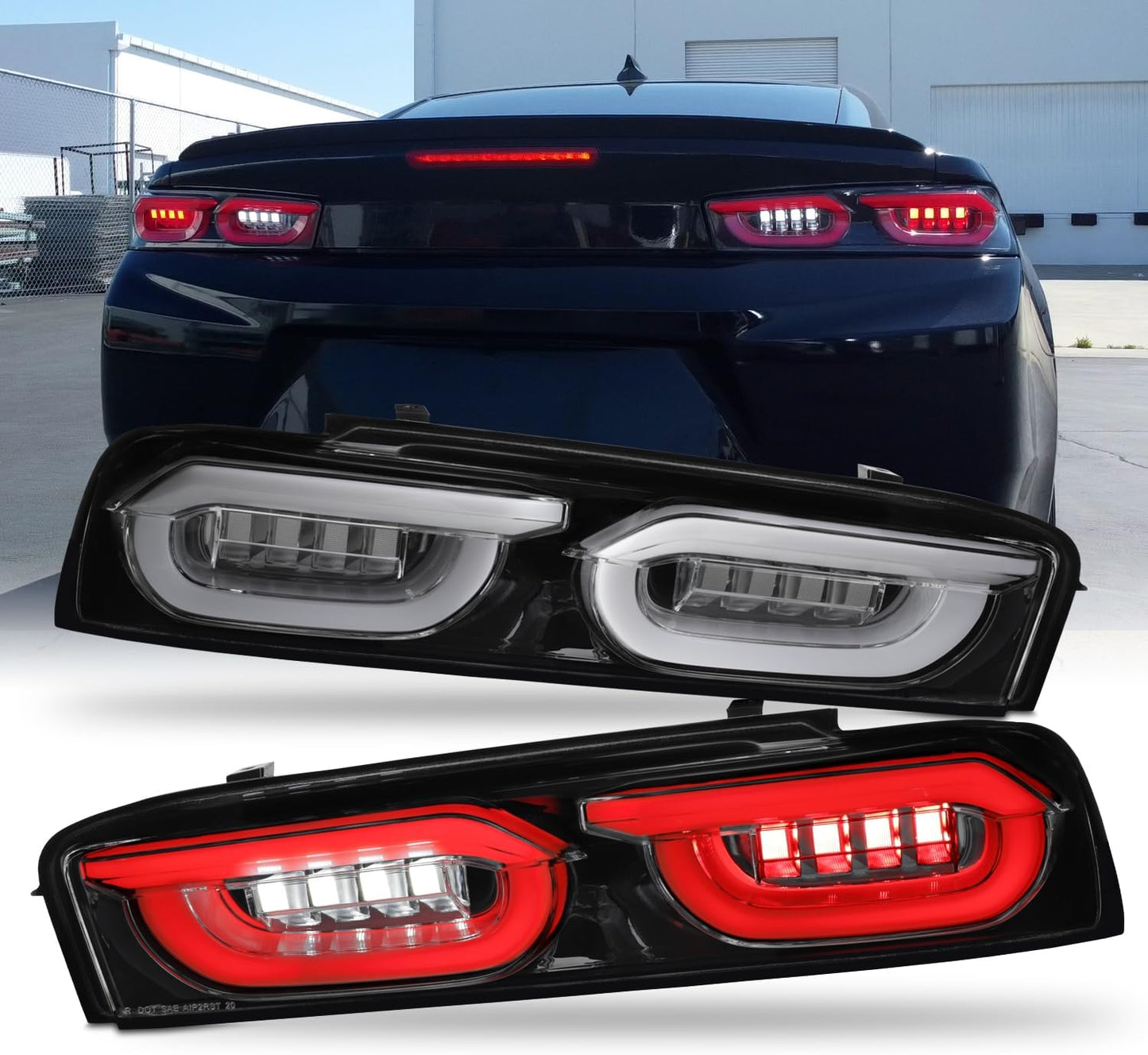 2016 - 2018 CAMARO JCS - CUSTOMS LED TAIL LIGHTS