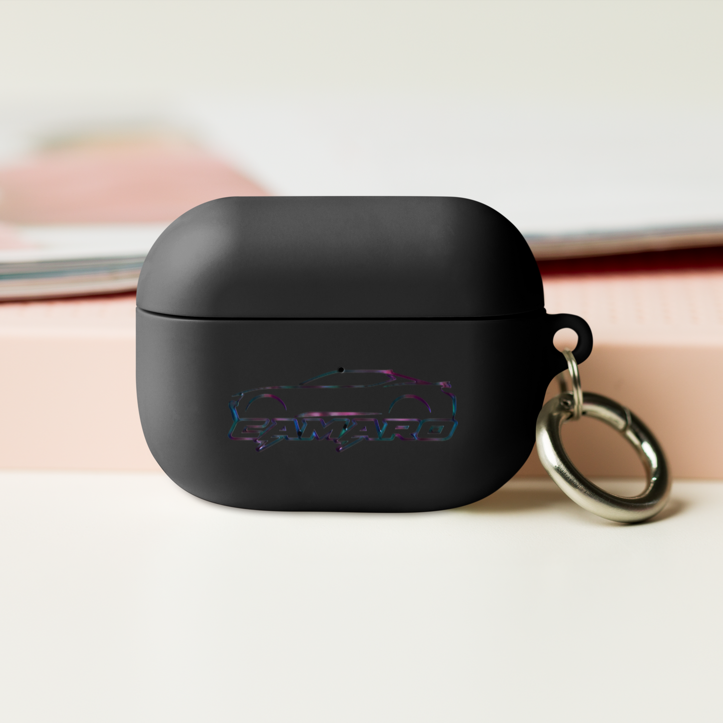 CAMARO LIGHTNING BOLT RUBBER CASE FOR AIRPODS® AND AIRPODS PRO®
