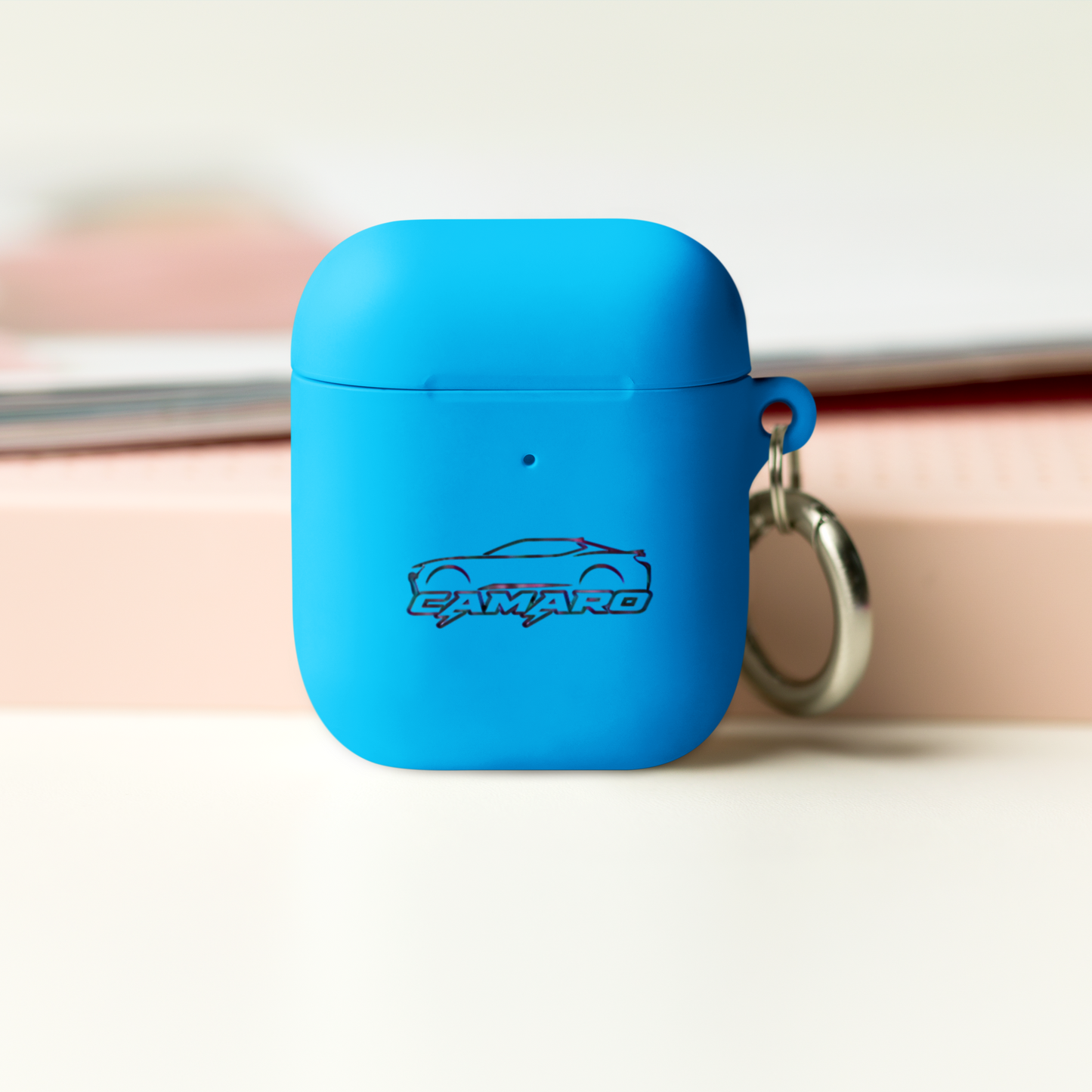 CAMARO LIGHTNING BOLT RUBBER CASE FOR AIRPODS® AND AIRPODS PRO®
