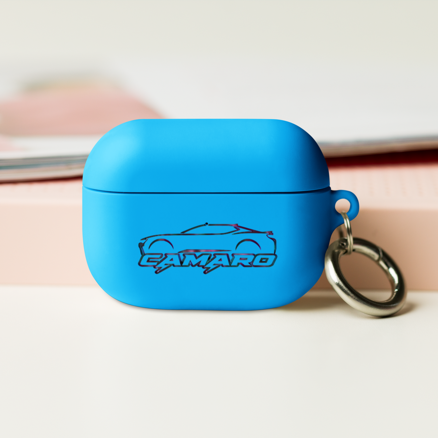 CAMARO LIGHTNING BOLT RUBBER CASE FOR AIRPODS® AND AIRPODS PRO®