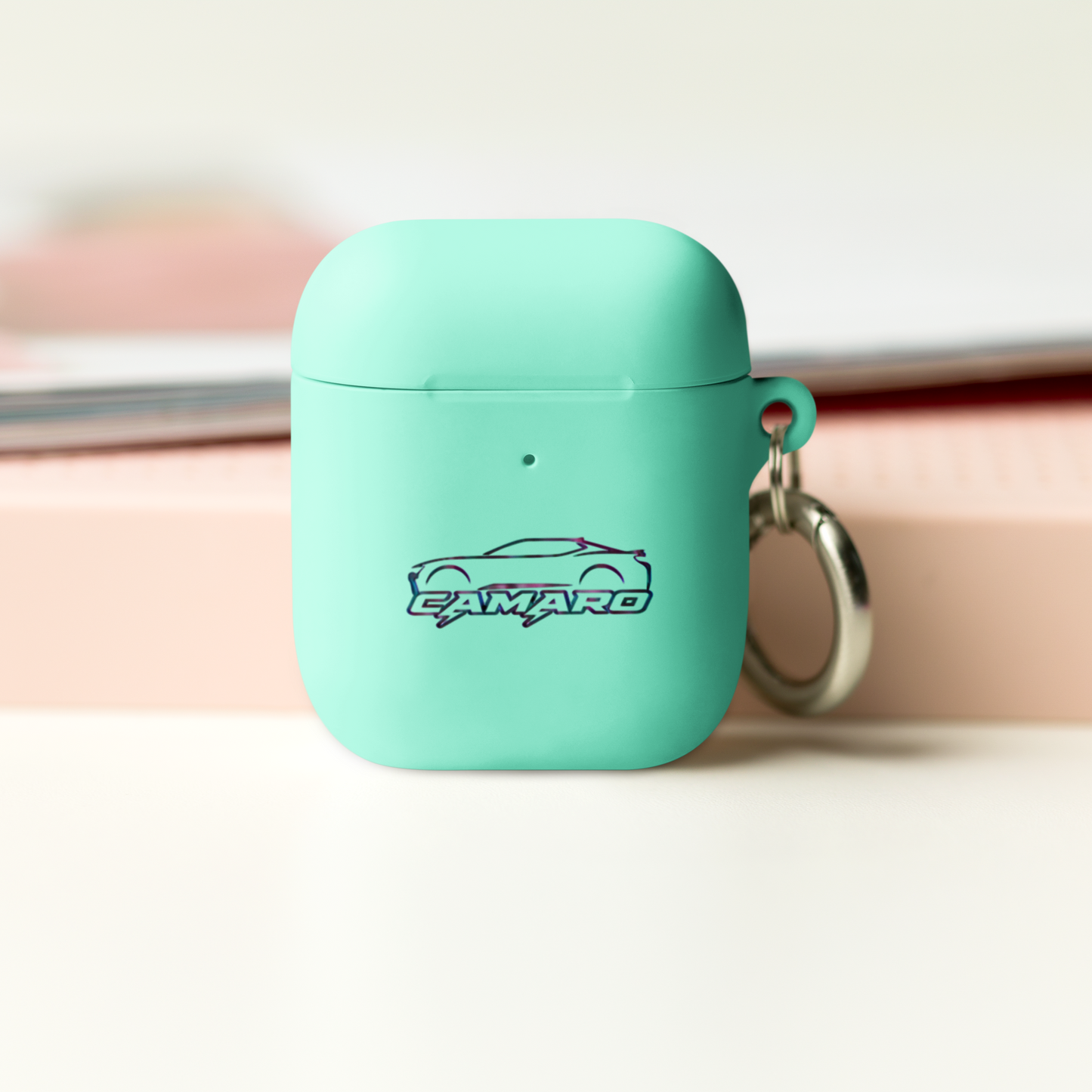 CAMARO LIGHTNING BOLT RUBBER CASE FOR AIRPODS® AND AIRPODS PRO®