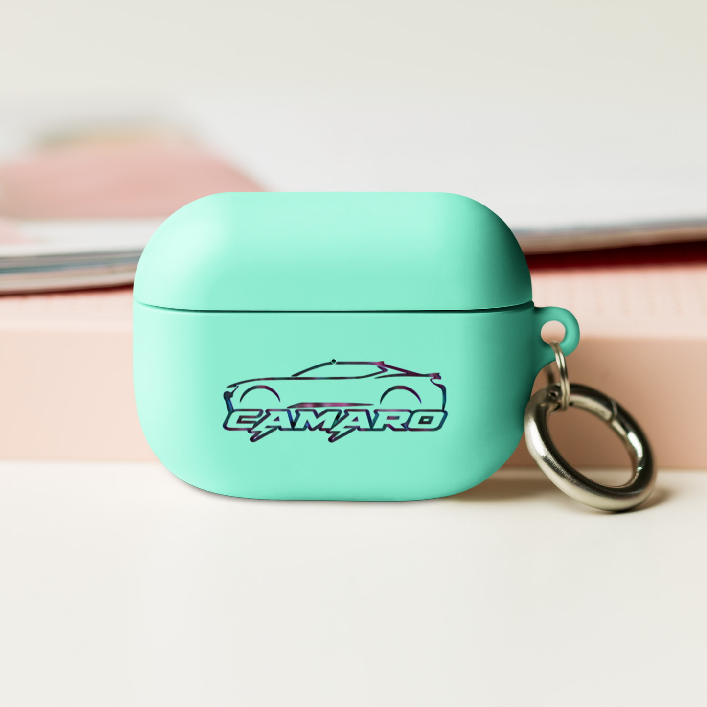 CAMARO LIGHTNING BOLT RUBBER CASE FOR AIRPODS® AND AIRPODS PRO®