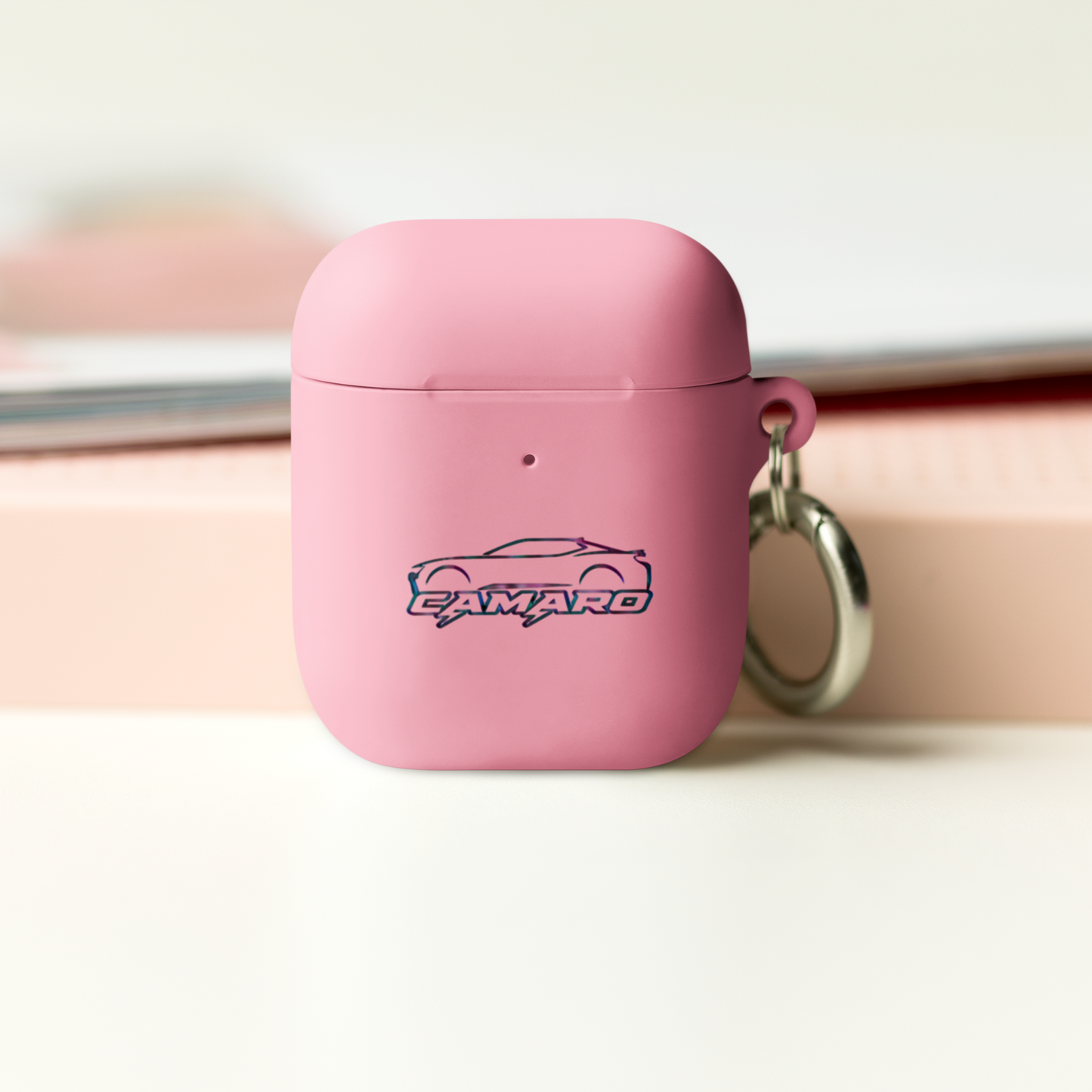 CAMARO LIGHTNING BOLT RUBBER CASE FOR AIRPODS® AND AIRPODS PRO®