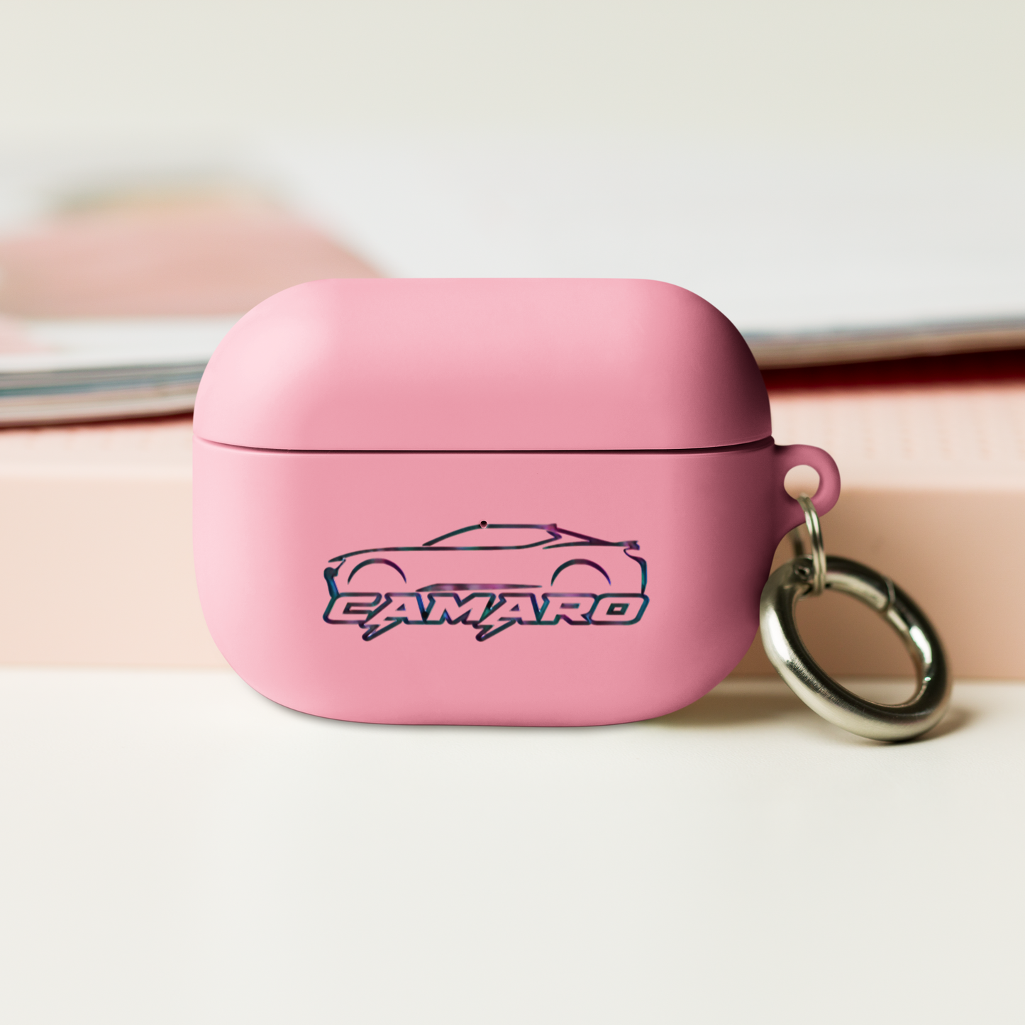 CAMARO LIGHTNING BOLT RUBBER CASE FOR AIRPODS® AND AIRPODS PRO®