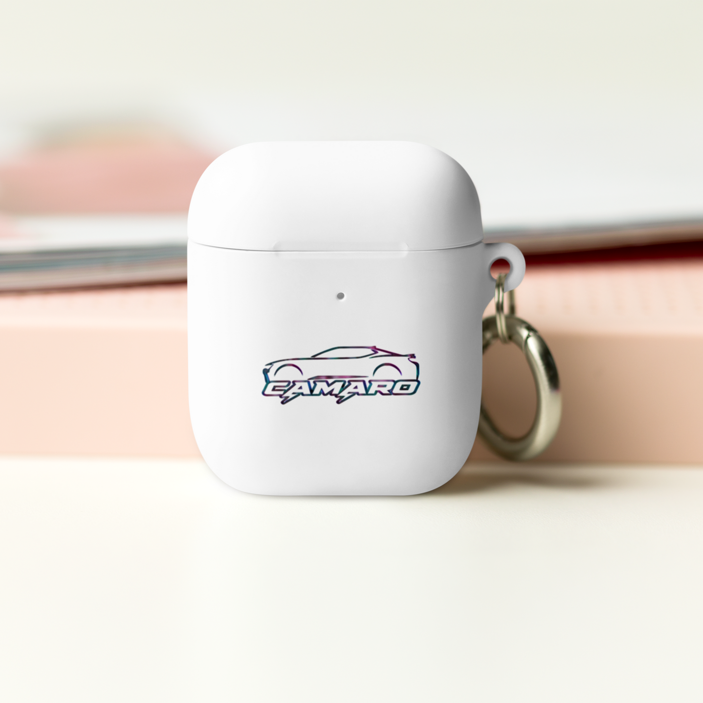 CAMARO LIGHTNING BOLT RUBBER CASE FOR AIRPODS® AND AIRPODS PRO®